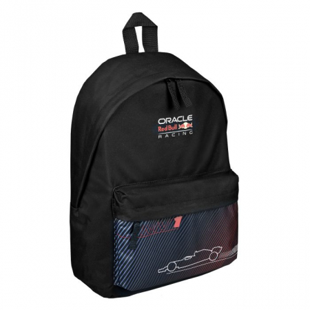 Rechizite si papetarie - Ghiozdan sport, 2 compartimente, Red Bull Racing, 40x27x12 cm