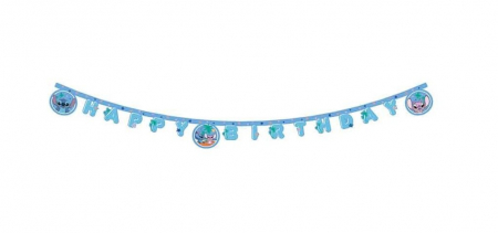 Home&Deco - Ghirlanda decor, Lilo & Stitch, 200 cm