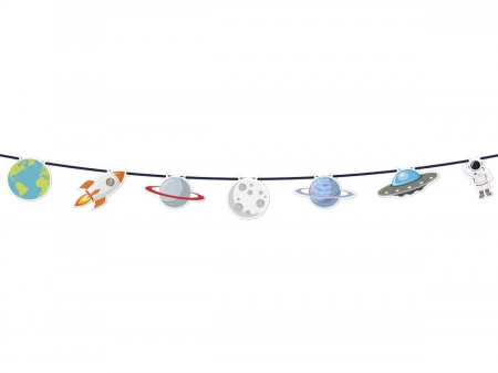 Ghirlanda decor Planete Rocket Space 2.3 metri [2]