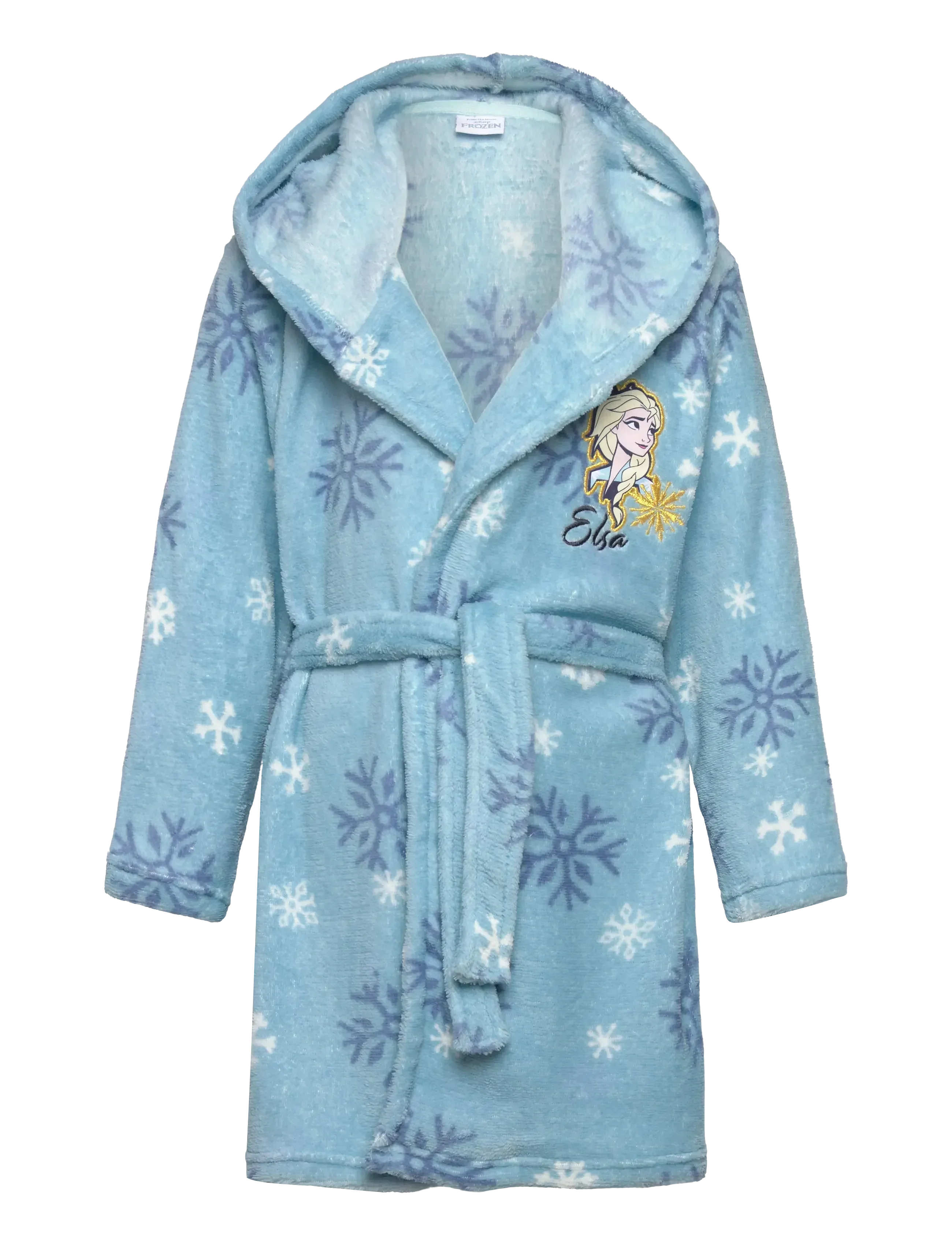 Prosoape si halate de baie copii - Halat baie coral fleece cu gluga Frozen Disney