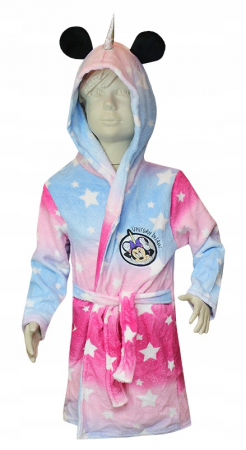 Halat baie cu gluga cocolino Minnie Mouse Unicorn [2]
