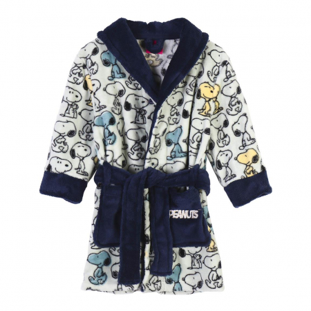 Prosoape si halate de baie copii - Halat baie cocolino Snoopy