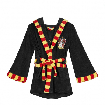 Prosoape si halate de baie copii - Halat baie cu gluga fleece Harry Potter