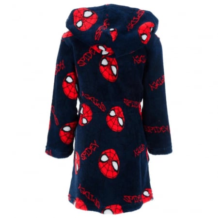 Halat baie pufos cu gluga Spiderman [1]