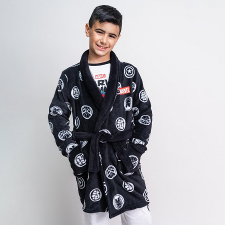 Imbracaminte si incaltaminte copii - Halat baie fleece Marvel