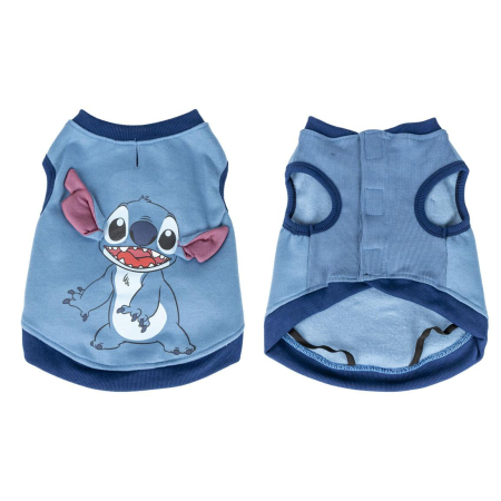 Haine animale de companie - Hanorac pentru câini cu aplicații Stitch
