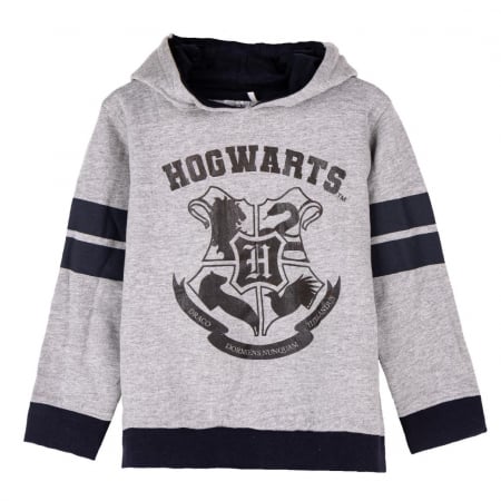 Bluze copii - Hanorac cu gluga bumbac, maneca lunga Harry Potter Hogwarts