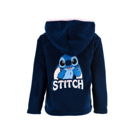 Hanorac pufos cu maneca lunga și gluga Stitch [1]