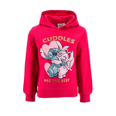 Hanorace copii - Hanorac cu maneca lunga și gluga Cuddles Lilo & Stitch