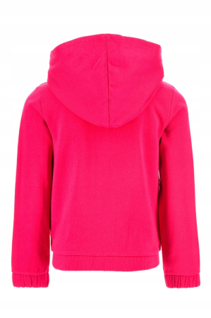Hanorac fucsia cu maneca lunga, fermoar și gluga Stitch [1]
