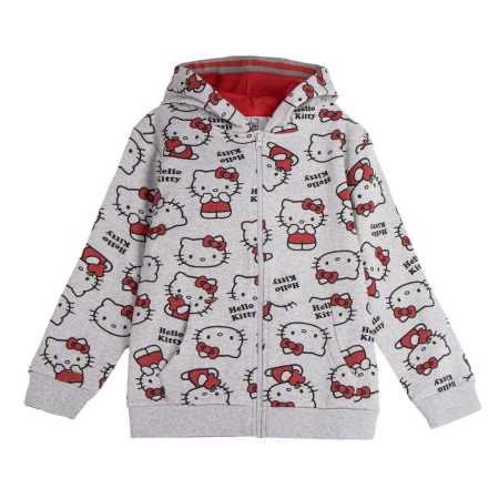 Geci si veste copii - Hanorac pentru fete cu gluga Hello Kitty