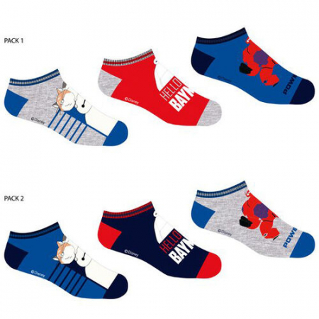 Accesorii imbracaminte copii - Set 3 perechi sosete Big Hero