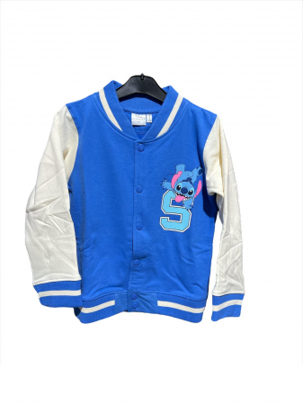 Geci si veste copii - Jacheta baseball cu capse Lilo & Stitch