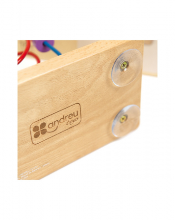 Jucarie dexteritate, lemn multicolor [2]
