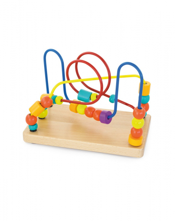 Joaca si timp liber - Jucarie dexteritate, lemn multicolor