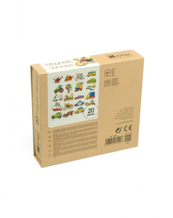 Joc magnetic cu vehicule, 20 piese [2]