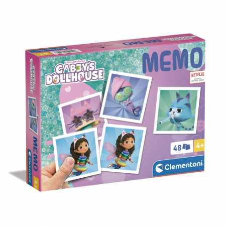 Joaca si timp liber - Joc memorie Gabby's DollhouseII 48 piese