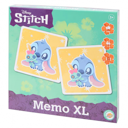 Jocuri si jucarii - Joc memorie Lilo & Stitch XL, 24 piese