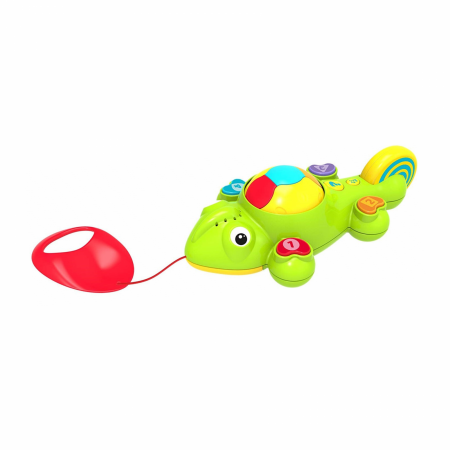 Joaca si timp liber - Jucarie cameleonul curios cu muzica Infini Fun
