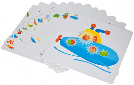 Jucarie educativa puzzle creativ Gear [2]