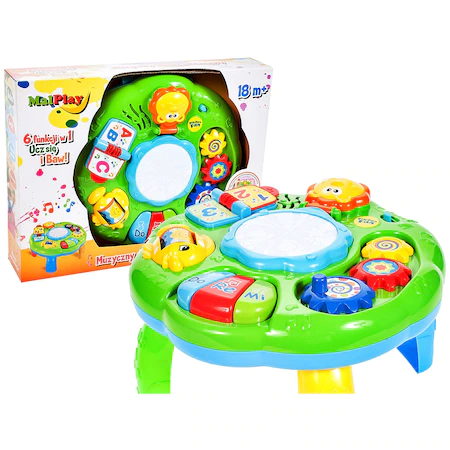 Jucarie interactiva Funny Masuta cu activitati pentru bebelusi cu sunete si lumini [1]