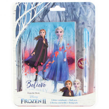 Rechizite si papetarie - Jurnal Frozen cu pix
