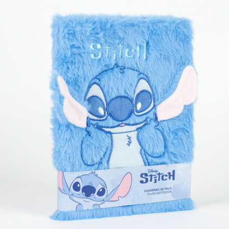 Agende si calendare - Jurnal pufos Lilo & Stitch urechi A5, 14,8x21 cm