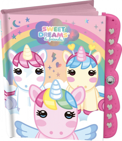 Totul pentru scoala - Jurnal secret Sweet Dreams A5, 12,5x15x1,5cm