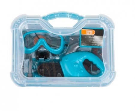 Joaca si timp liber - Kit valiza de scule pentru baieti 27X24X9 cm