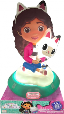 Lampa de veghe Gabby's Dollhouse 3D, 25 cm [5]
