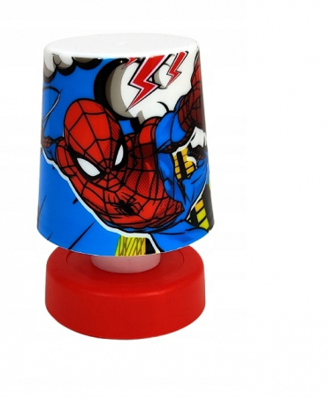 Home&Deco - Lampa de veghe Spiderman rosu