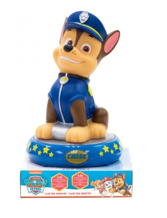 Home&Deco - Lampa de veghe Paw Patrol Chase 3D, 25 cm