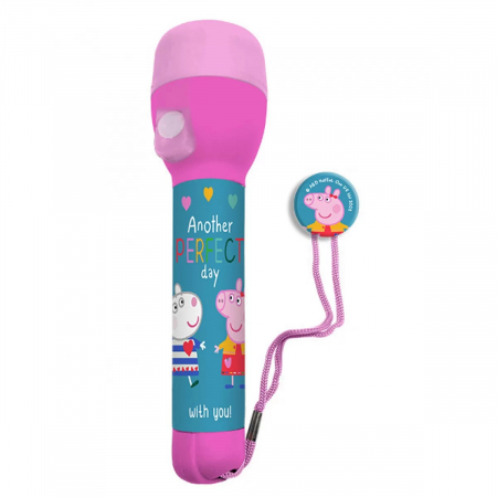 Lanterne - Lanterna cu Led si baterii Peppa Pig 21 cm