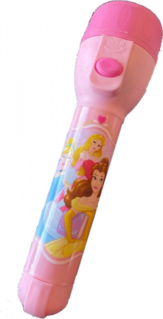 Sport, Joaca si Activitati in aer liber - Lanterna Printesele Disney - LED 15.5x4.5 cm