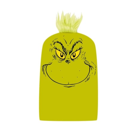 Accesorii ingrijire copii - Manusa textila baie The Grinch