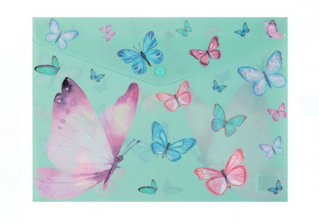 Dosare - Mapa plastic Fluturi A4