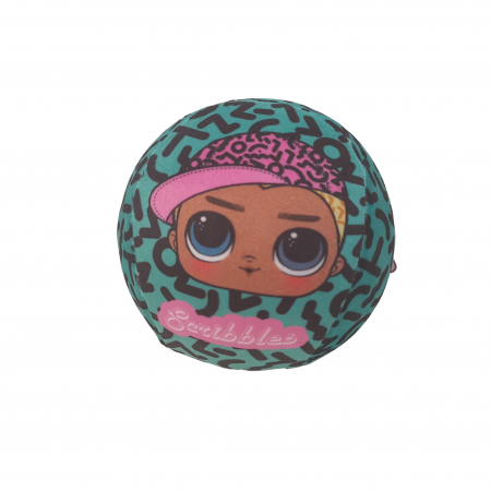 Joaca si timp liber - Minge de plus LOL Surprise Scribbles 15 cm