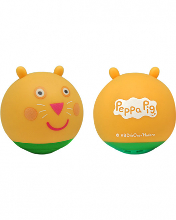 Joaca si timp liber - Minge Peppa Pig cu efect sonor, 8 cm