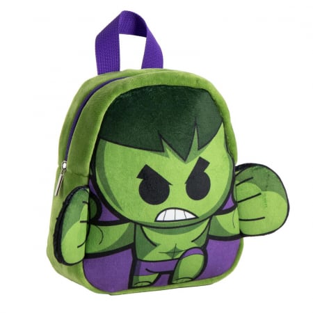 Rechizite si papetarie - Mini Ghiozdan gradinita plus Avengers Hulk 22x18x8 cm