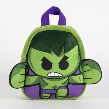 Mini Ghiozdan gradinita plus Avengers Hulk 22x18x8 cm [2]