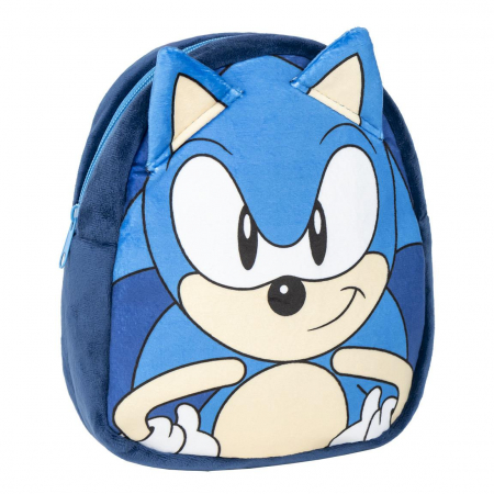 Totul pentru scoala - Mini Ghiozdan gradinita plus Sonic 22x18x8 cm