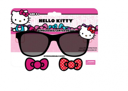 Ochelari de soare copii - Ochelari de soare Hello Kitty cu charmuri