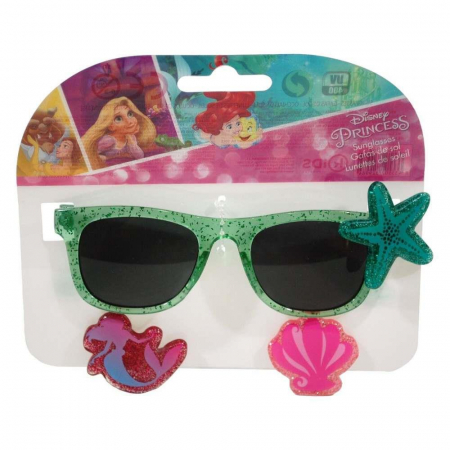 Ochelari de soare copii - Ochelari soare cu charmuri, premium Disney Mica Sirena