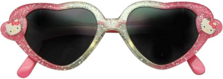 Ochelari de soare copii - Ochelari soare inima, premium Hello Kitty