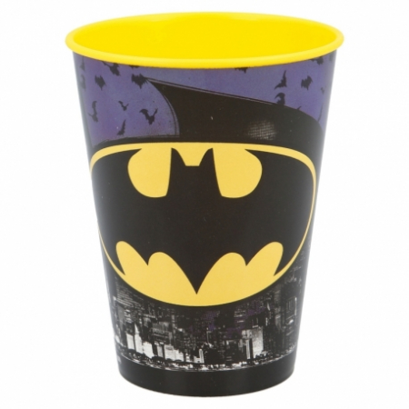 Cani, pahare si accesorii bebe - Pahar plastic Batman 260 ml