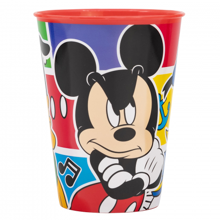 Cani, pahare si accesorii bebe - Pahar plastic Mickey Mouse Disney Better Together, 260 ml