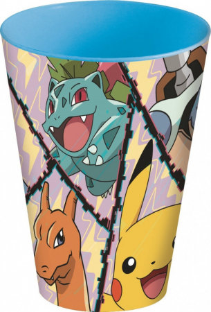 Cani, pahare si accesorii bebe - Pahar plastic Pokemon 260 ml