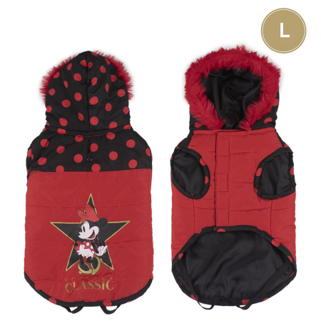 Haine animale de companie - Palton pentru caini, Minnie Mouse, L