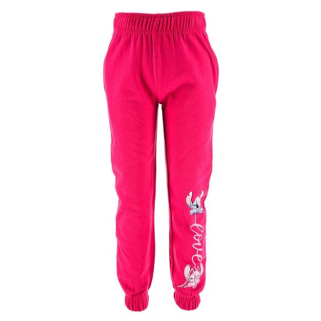 Pantaloni si salopete copii - Pantaloni sport cu buzunare Love Lilo si Stitch