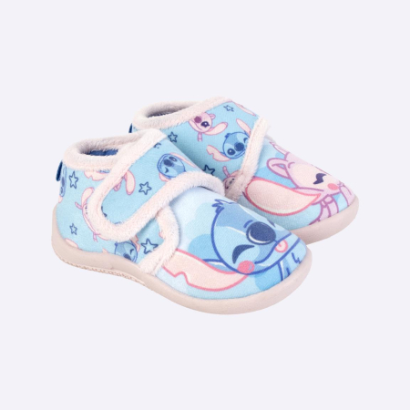 Pantofi baieti - Pantofi de interior tip ghetuță cu design Lilo & Stitch